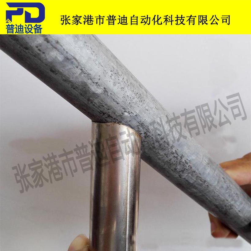 普迪定制方管镀锌管冲弧机