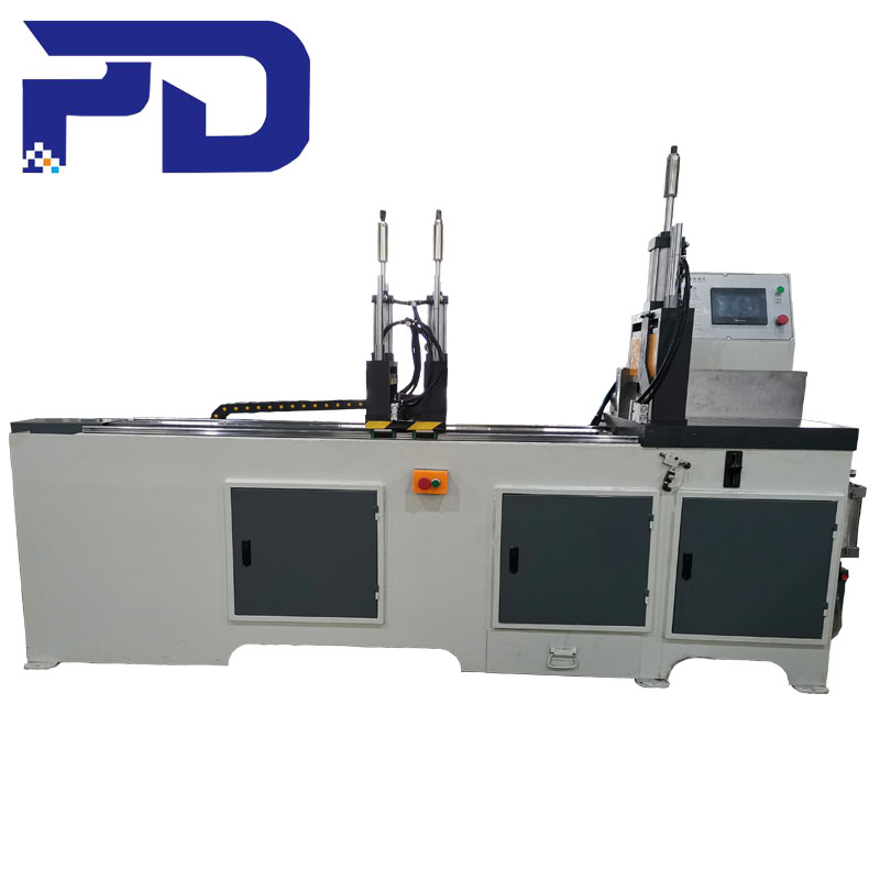 455全自动加长铝切机单次送料1500mm切铝机